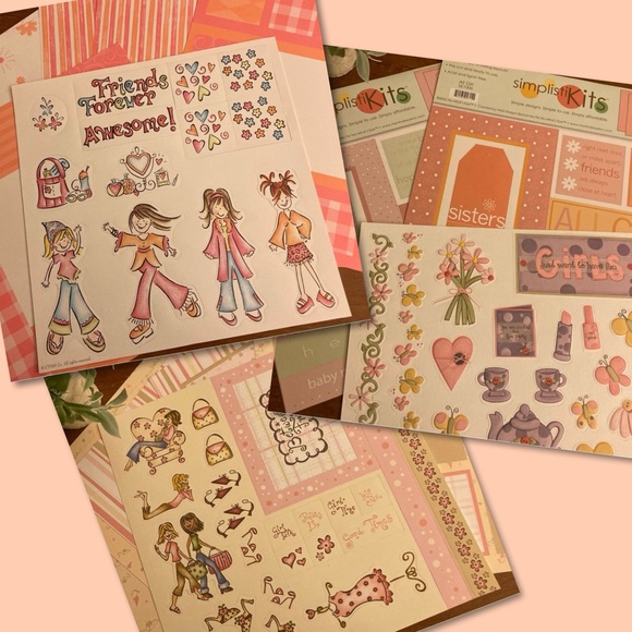 CTMH • Girl Themed Scrapbook Bundle - Picture 1 of 16